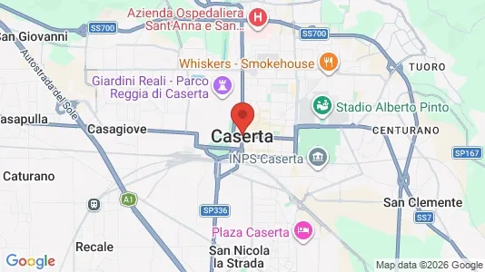 Ladenlokale zur Miete i Caserta – Foto von Google Street View
