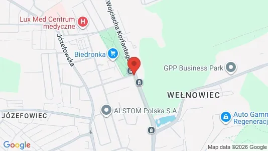Kontorlokaler til leje i Katowice - Foto fra Google Street View