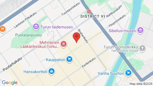 Kontorslokaler för uthyrning i Åbo – Foto från Google Street View