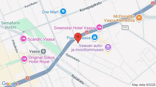 Kantorruimte te huur i Vaasa - Foto uit Google Street View