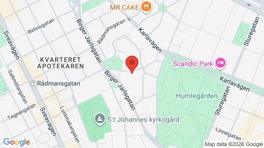 Kontorlokaler til leje i Östermalm - Foto fra Google Street View