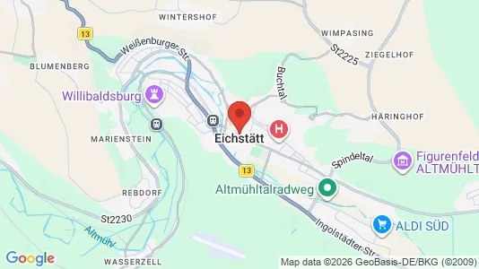 Lager zur Miete i Eichstätt – Foto von Google Street View