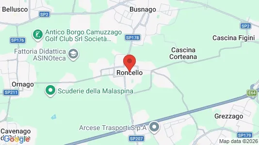 Butikklokaler til leie i Roncello – Bilde fra Google Street View