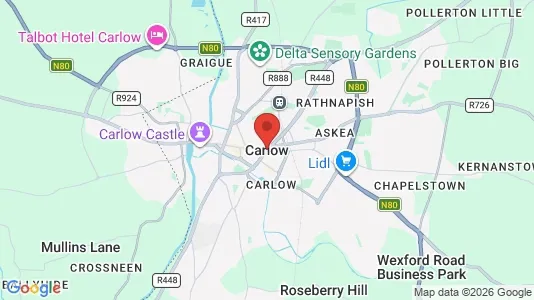 Kontorer til leie i Carlow – Bilde fra Google Street View