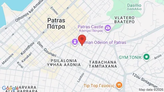 Kontorlokaler til leje i Patras - Foto fra Google Street View