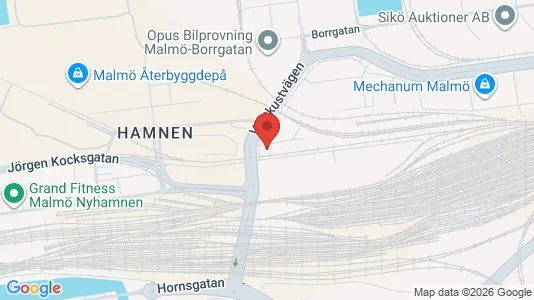 Espacios de oficina En alquiler i Malmö City - kort over placeringen