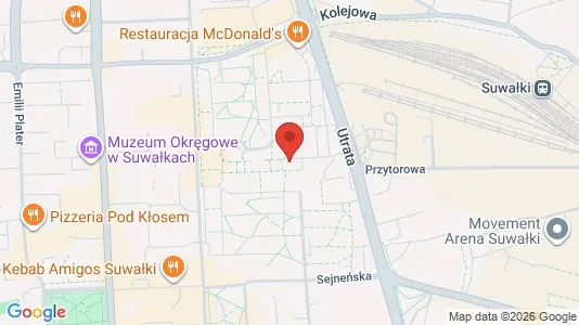 Kontorlokaler til leje i Suwałki - Foto fra Google Street View