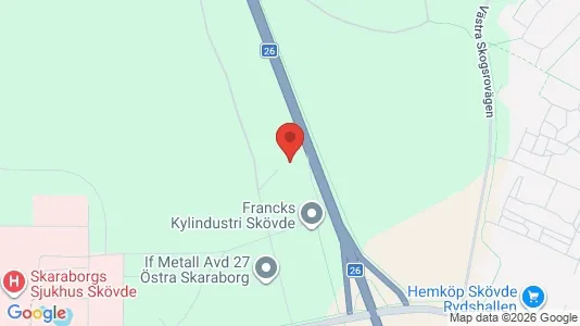 Propiedades comerciales En alquiler i Skövde - Foto de Google Street View