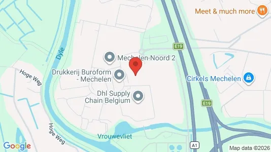 Kontorer til leie i Mechelen – Bilde fra Google Street View