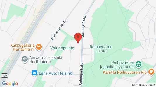 Lokale biurowe Do wynajęcia i Helsinki Itäinen - kort over placeringen