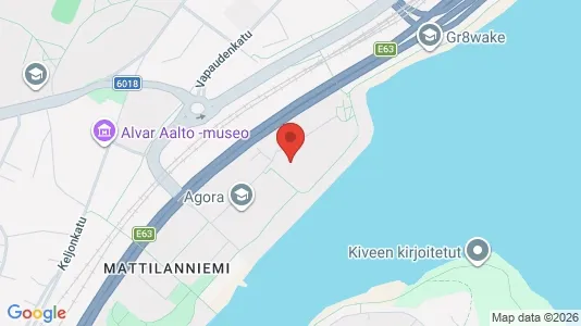 Office spaces for rent i Jyväskylä - kort over placeringen