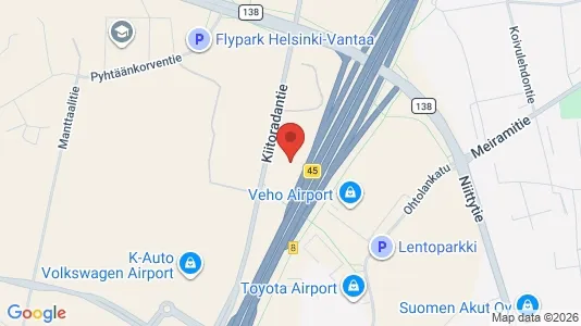 Kontorlokaler til leje i Vantaa - Foto fra Google Street View