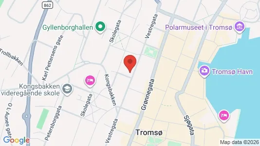Büros zur Miete i Tromsø – Foto von Google Street View