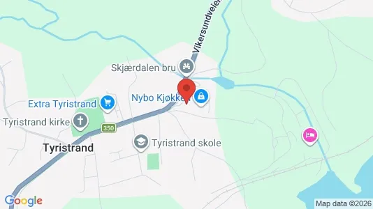 Industrial properties for rent i Ringerike - kort over placeringen