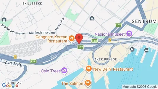 Liikekiinteistöt Myynnissä i Oslo Frogner - Kuva Google Street Viewstä