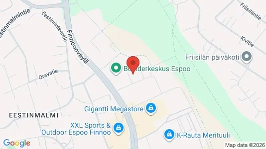 Lager til leie i Espoo – Bilde fra Google Street View