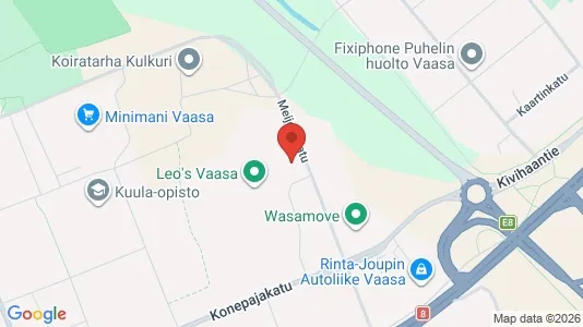 Lagerlokaler til leje i Vaasa - Foto fra Google Street View