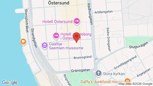 Büros zur Miete i Östersund – Foto von Google Street View
