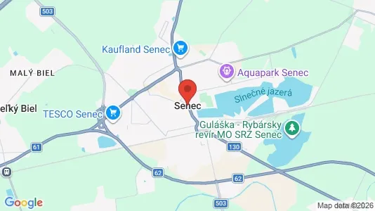 Lokaler til leje i Senec - Foto fra Google Street View