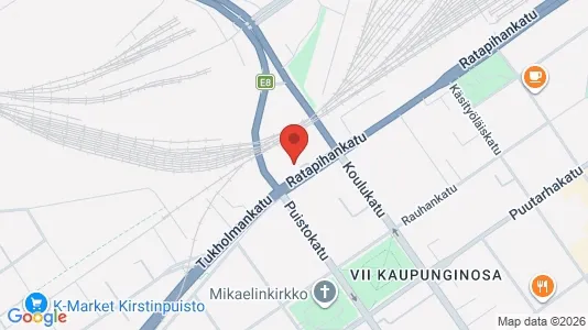 Kontorslokaler för uthyrning i Åbo - kort over placeringen