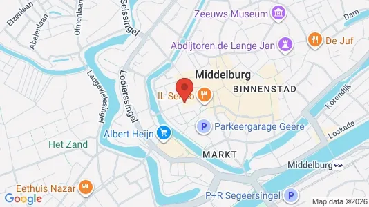Commercial properties for sale i Middelburg - kort over placeringen