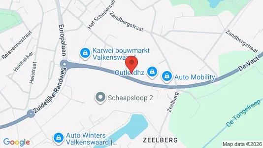 Commercial properties for rent i Valkenswaard - kort over placeringen