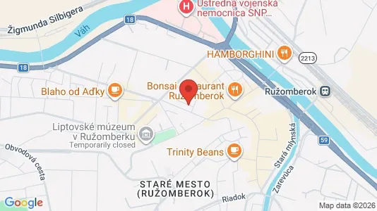 Propiedades comerciales En venta i Ružomberok - Foto de Google Street View