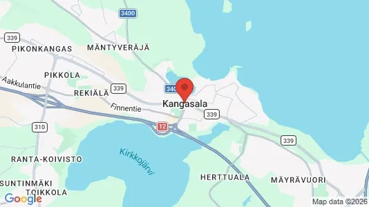 Kontorlokaler til leje i Kangasala - Foto fra Google Street View