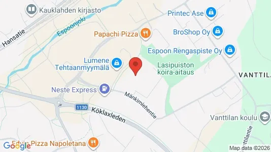 Kontorer til leie i Espoo - kort over placeringen