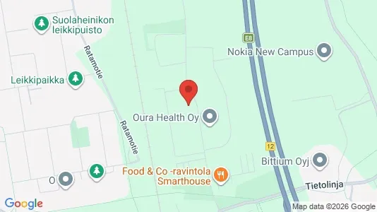 Kontorlokaler til leje i Oulu - Foto fra Google Street View