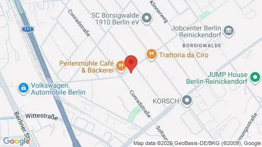 Lokaler til leje i Berlin Reinickendorf - kort over placeringen