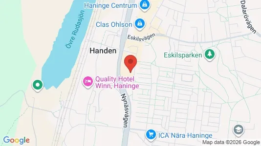 Espacios de oficina En alquiler i Haninge - kort over placeringen