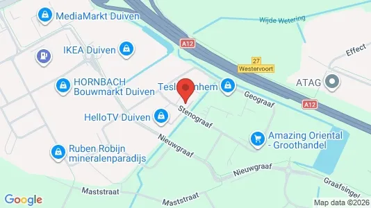 Lokaler til leje i Duiven - Foto fra Google Street View