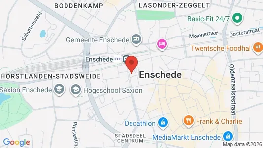 Lokaler til leje i Enschede - Foto fra Google Street View