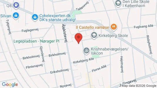 Kontorslokaler för uthyrning i Vanløse – Foto från Google Street View