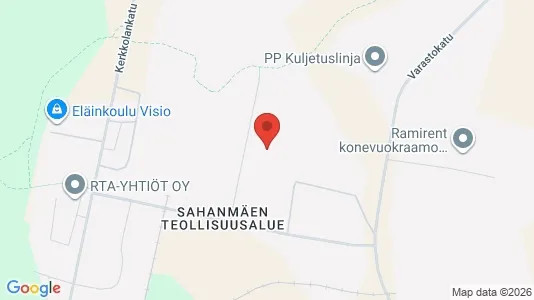 Lokaler til leje i Hyvinkää - kort over placeringen
