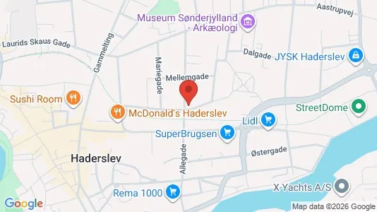 Praxen zur Miete i Haderslev – Foto von Google Street View
