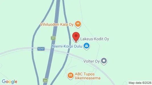 Kontorer til leie i Liminka – Bilde fra Google Street View