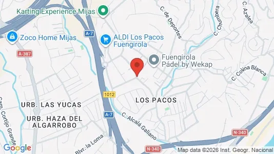 Gewerbeflächen zum Kauf i Fuengirola - kort over placeringen