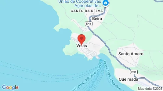 Propiedades comerciales En venta i Velas - kort over placeringen
