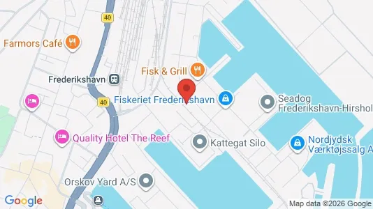 Kontorlokaler til leje i Frederikshavn - Foto fra Google Street View