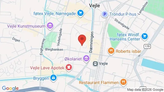 Büros zur Miete i Vejle – Foto von Google Street View
