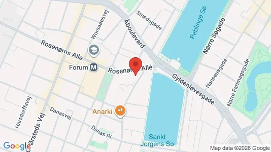 Liikekiinteistöt Vuokrattavana i Frederiksberg - Kuva Google Street Viewstä