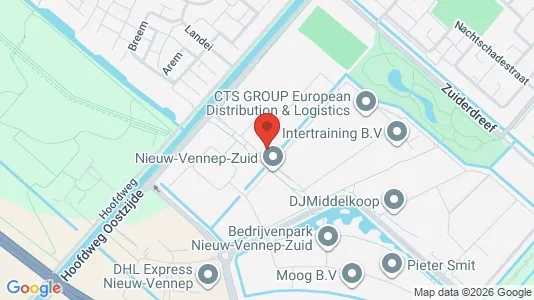 Commercial properties for sale i Haarlemmermeer - kort over placeringen