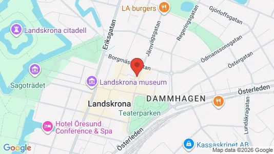 Toimistotilat Vuokrattavana i Landskrona - Kuva Google Street Viewstä