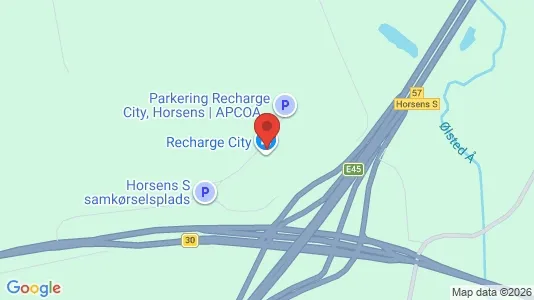 Office spaces for rent i Horsens - kort over placeringen
