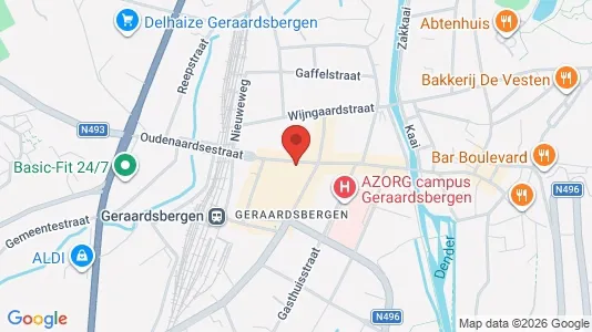 Lokaler til leje i Geraardsbergen - Foto fra Google Street View