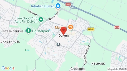 Kontorslokaler för uthyrning i Duiven - kort over placeringen