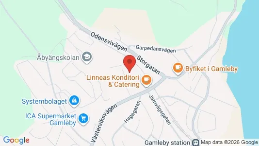Espacios de oficina En alquiler i Västervik - Foto de Google Street View
