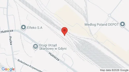 Gewerbeflächen zur Miete i Gdynia - kort over placeringen